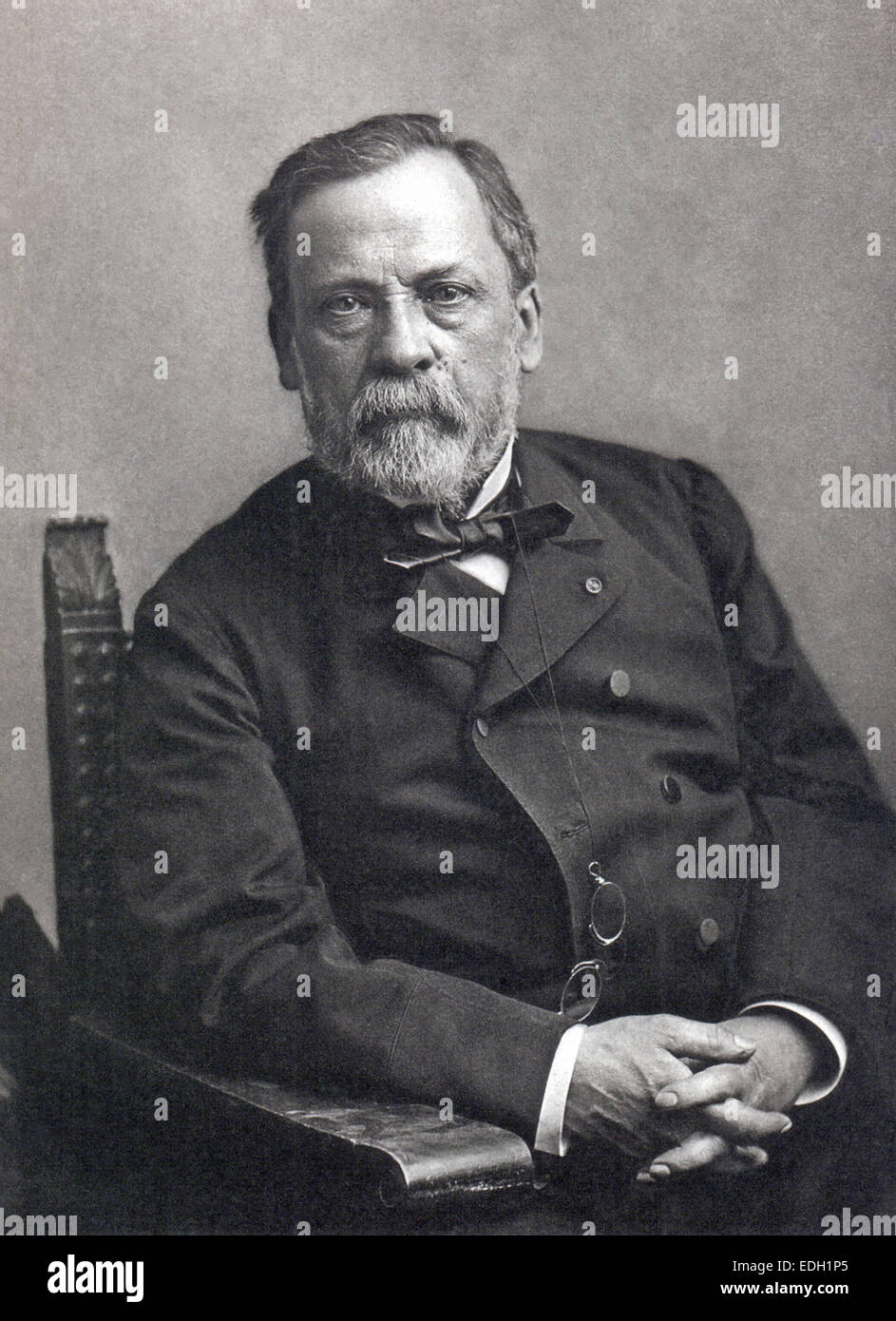 Louis Pasteur Stock Photo