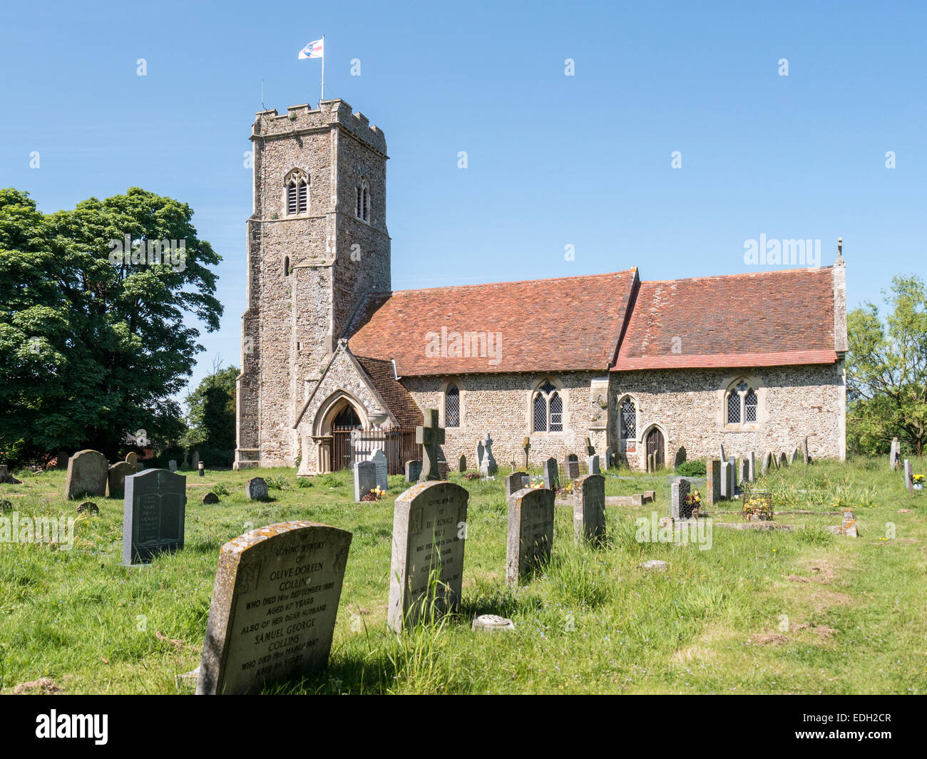 The Church of St Margaret of Antioch in the picturesque village of