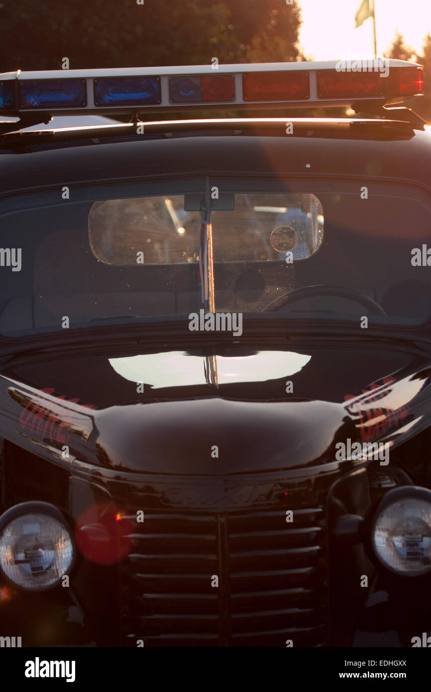 Antique police car hi-res stock photography and images - Alamy