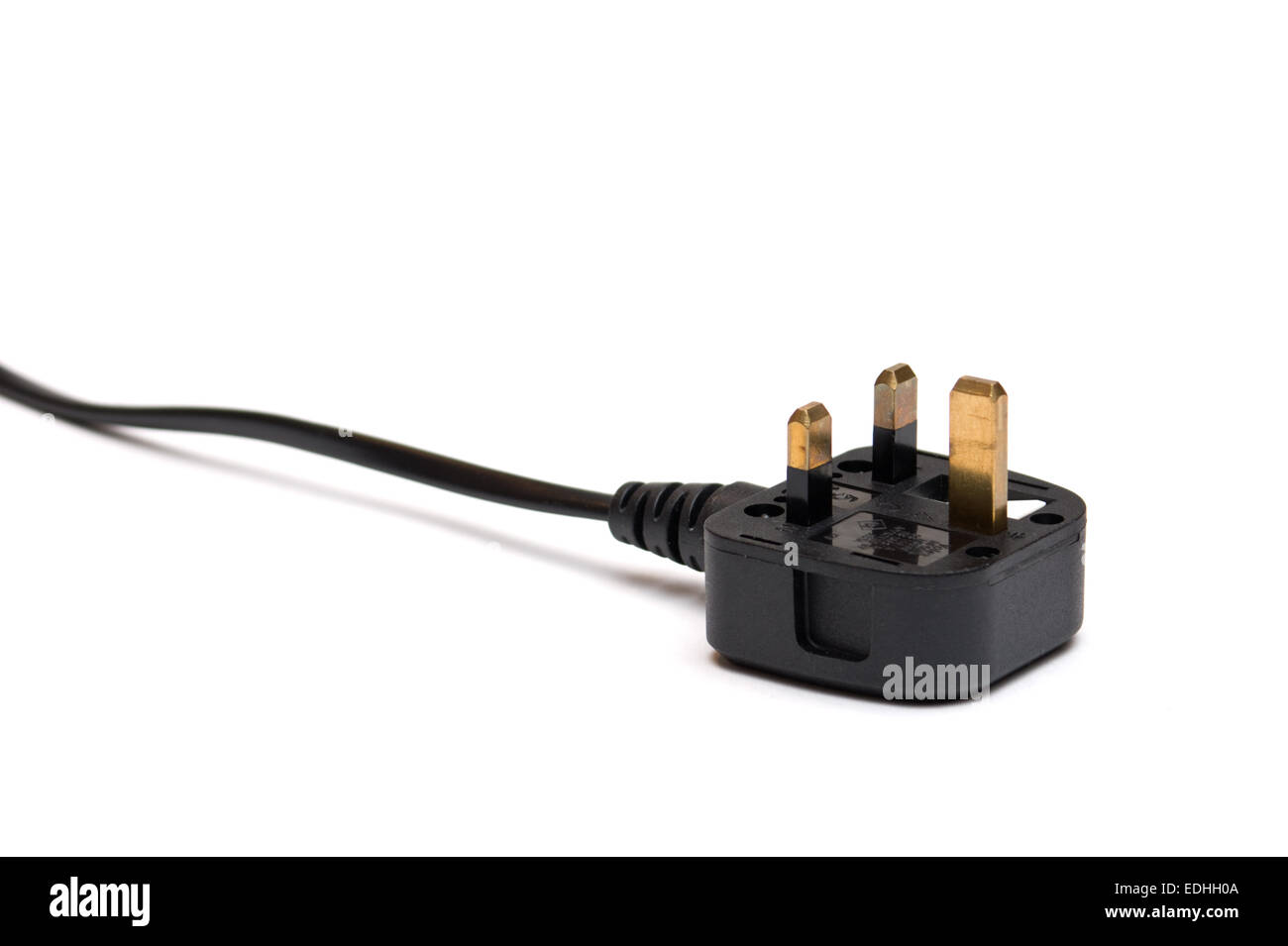 electrical plug isolated on a white background Stock Photo - Alamy