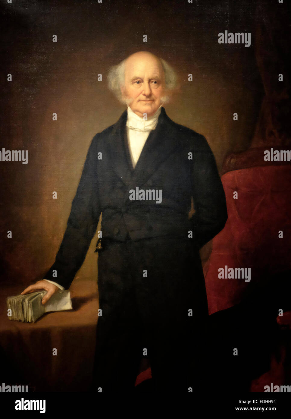 President Martin Van Buren - George P. A. Healy - 1864 Stock Photo