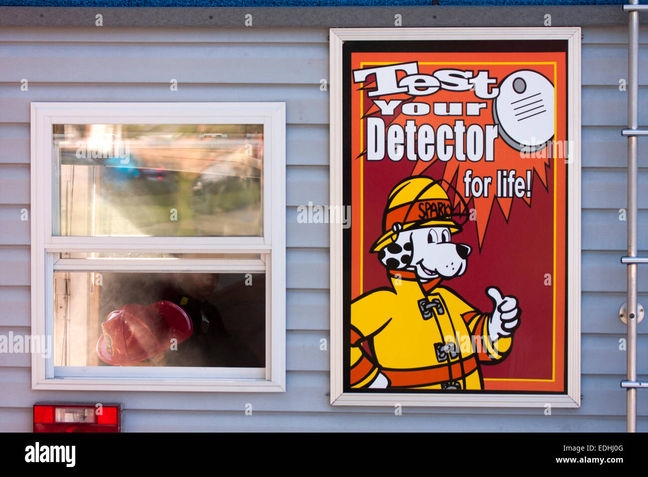 Waukesha Fire Department WI Survive Alive trailer for fire safety