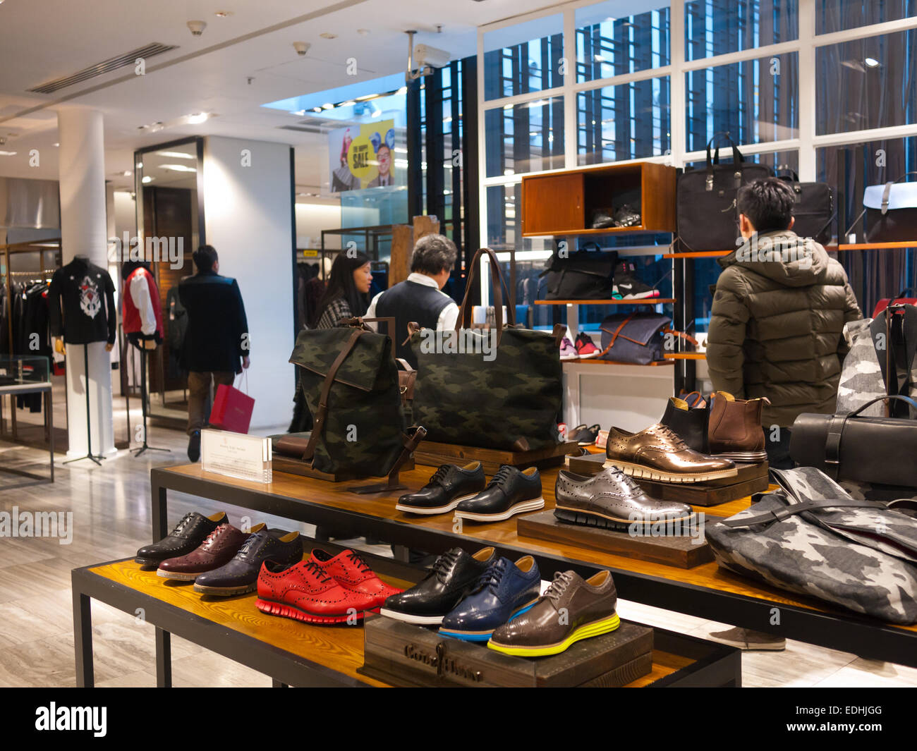 Hong Kong - Lane Crawford shopping mall Stock Photo - Alamy