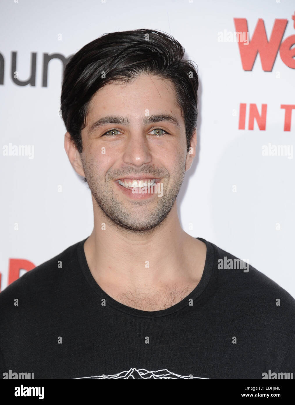 Josh Peck attending the premiere of 'The Wedding Ringer' Stock Photo - Alamy