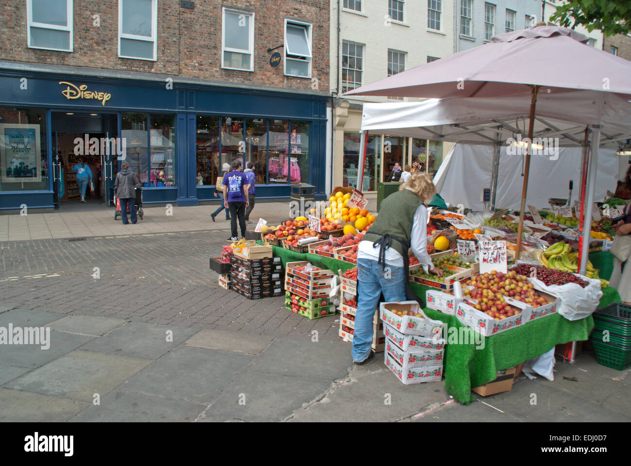 York Market Stock Photo 77227507 Alamy