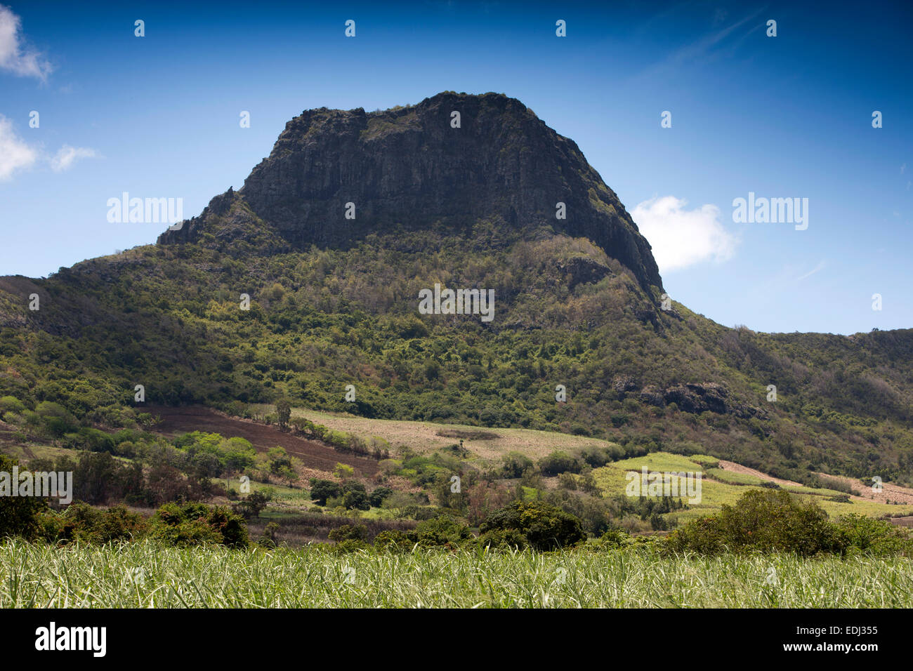 Mauritius, Creve Coeur, Montagne Deux Mamelles Stock Photo Alamy