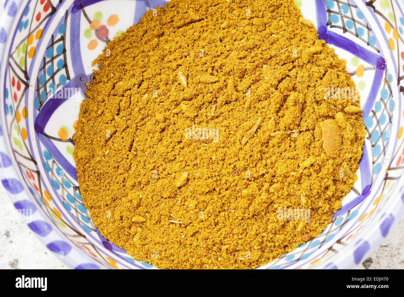 Ras el hanout spice mix Stock Photo