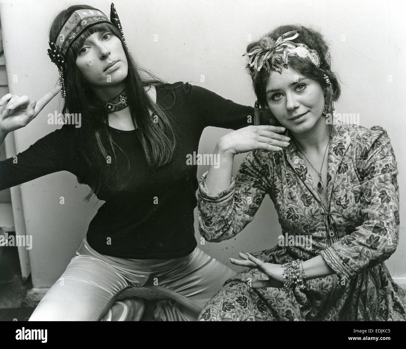 THE INCREDIBLE STRING BAND Unidentified band members in 1968 Stock