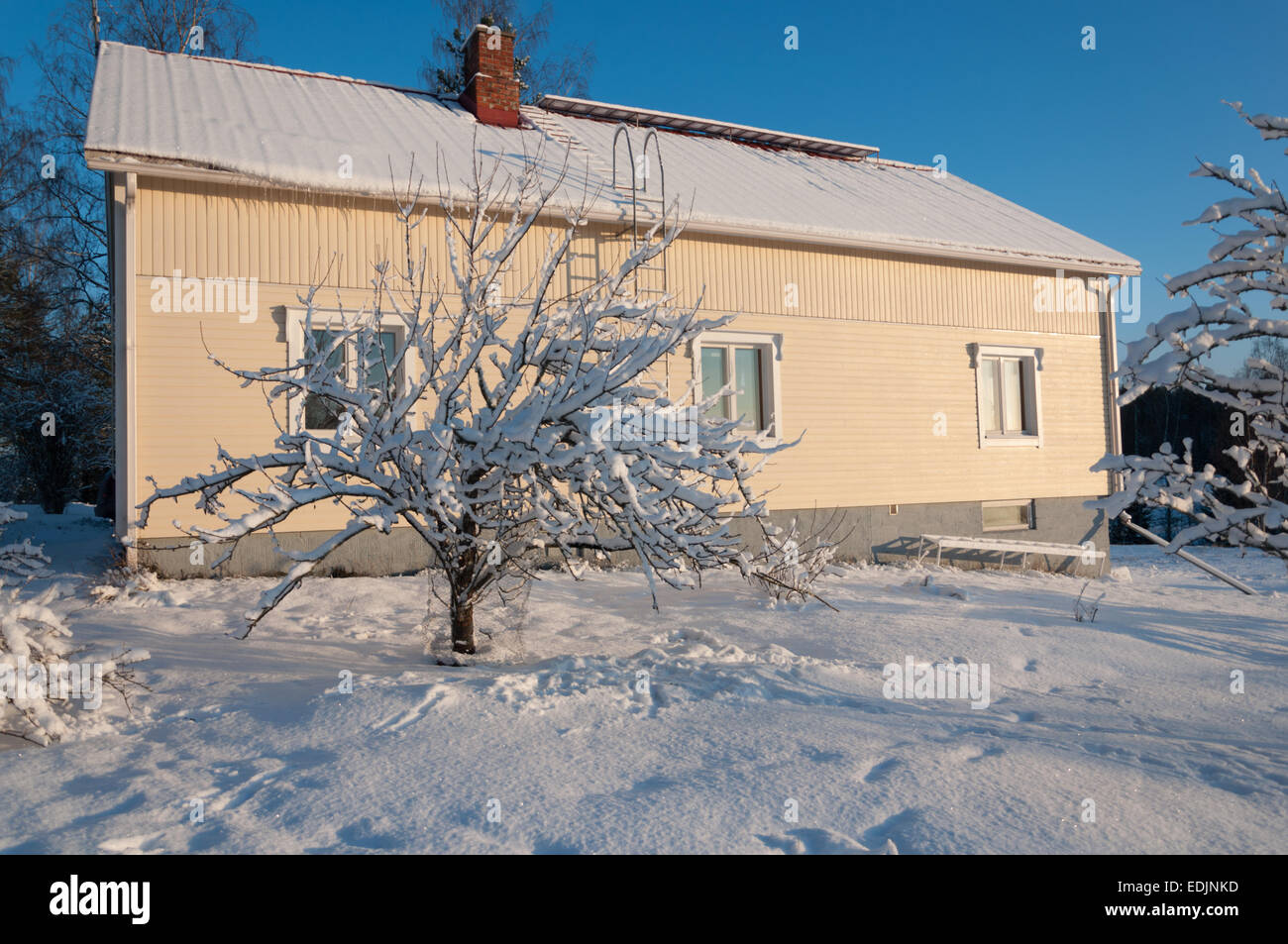 Finnish house hi-res stock photography and images - Alamy