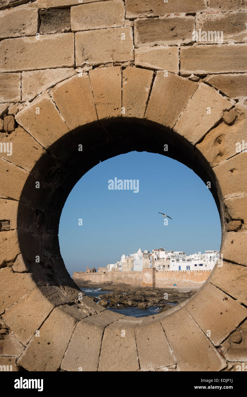 Essaouira medina and port, a UNESCO World Heritage site, on the coast of Morocco, North Africa. Stock Photo