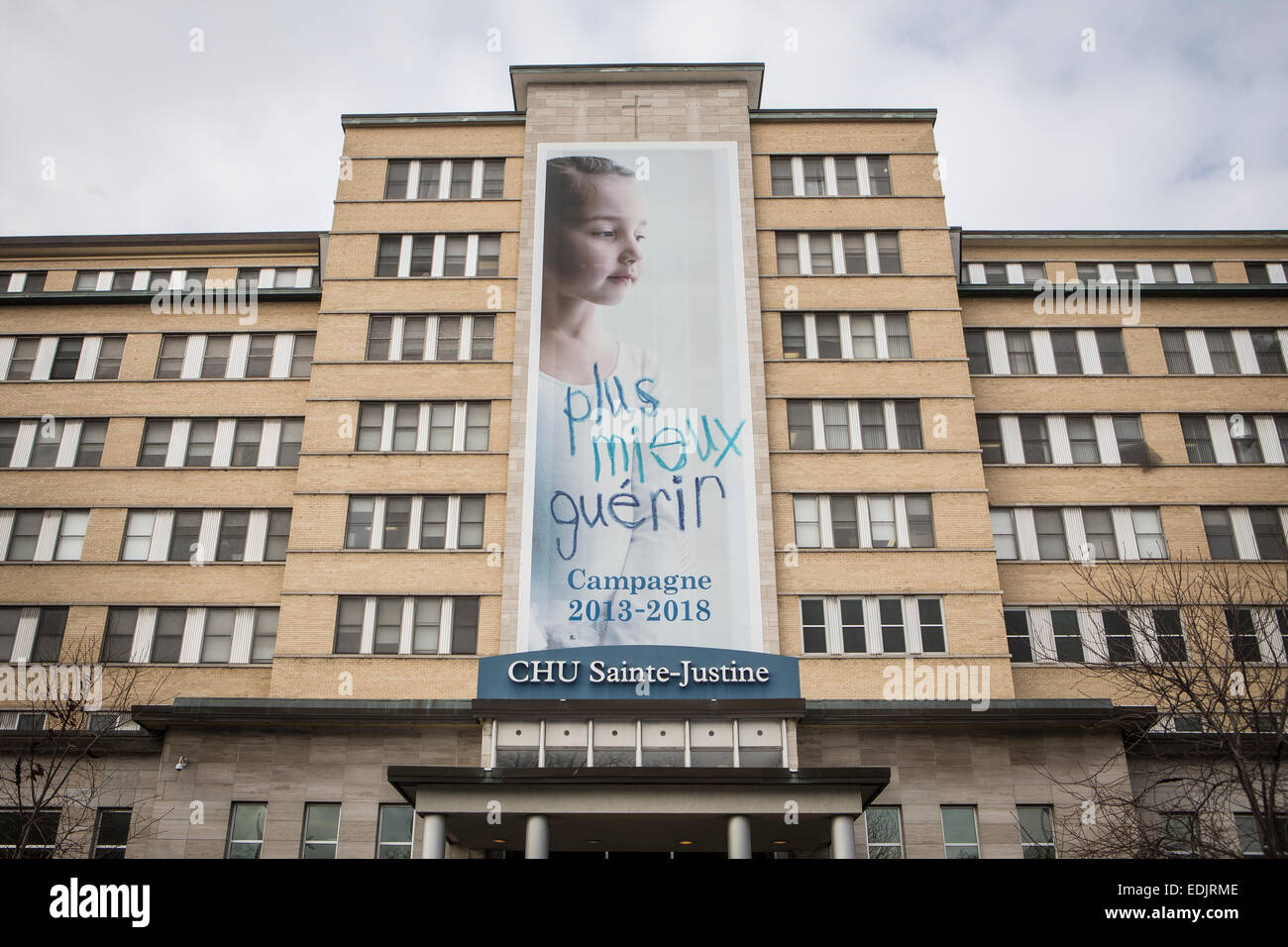 Centre hospitalier universitaire SainteJustine is pictured in Montreal