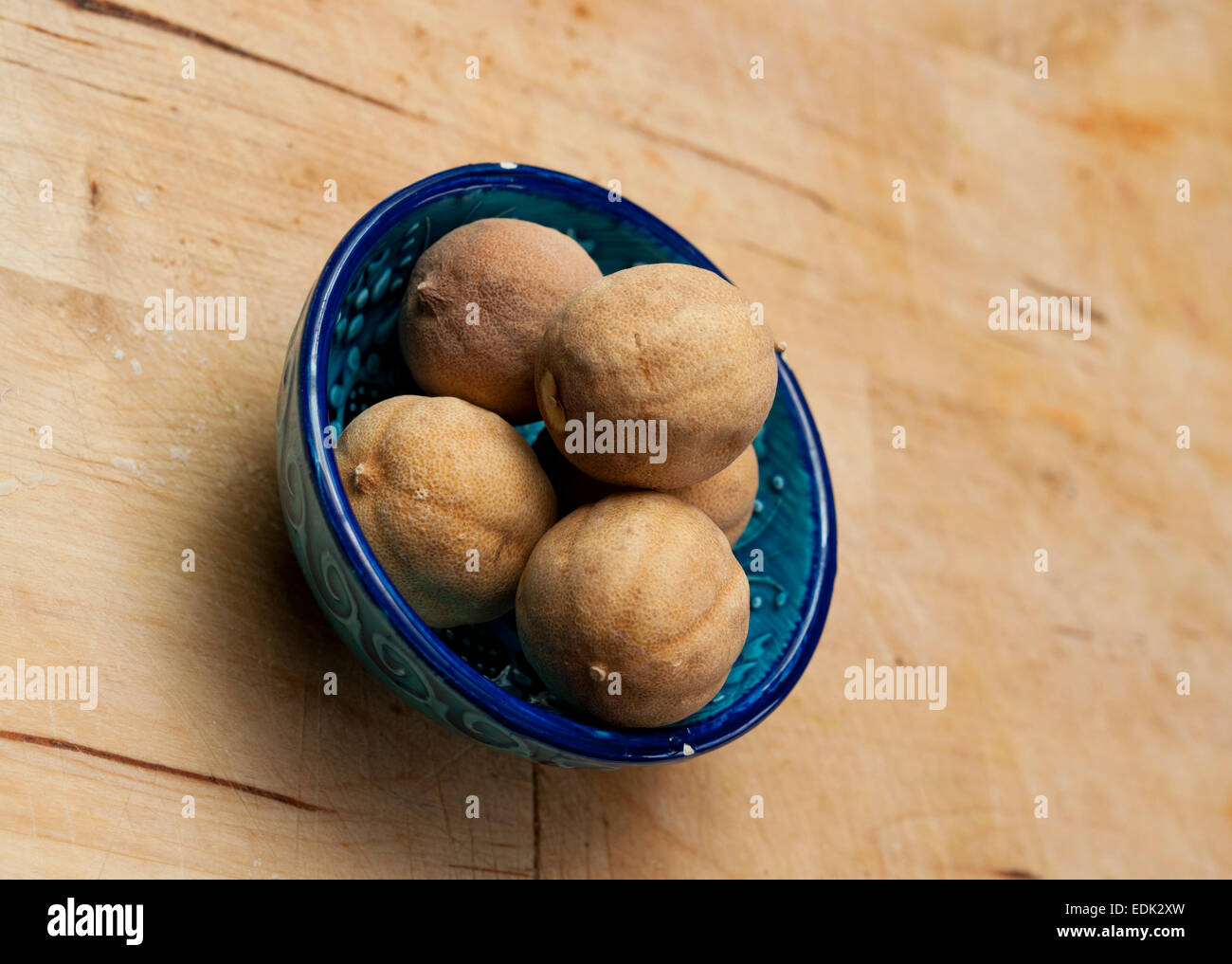 Iranian dried limes. Persian food ingredient Stock Photo Alamy