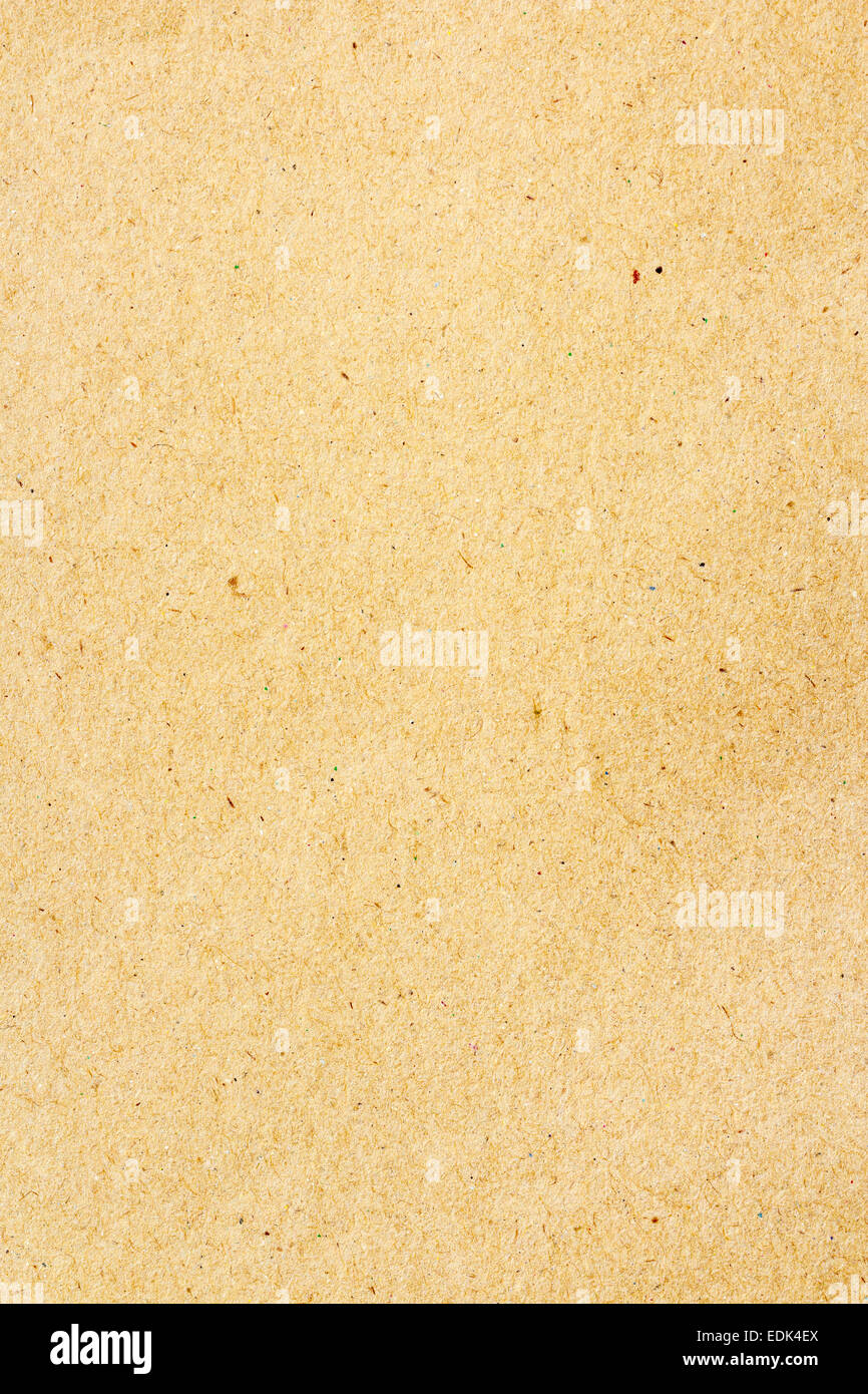 The texture of rough and old recycled paper Stock Photo
