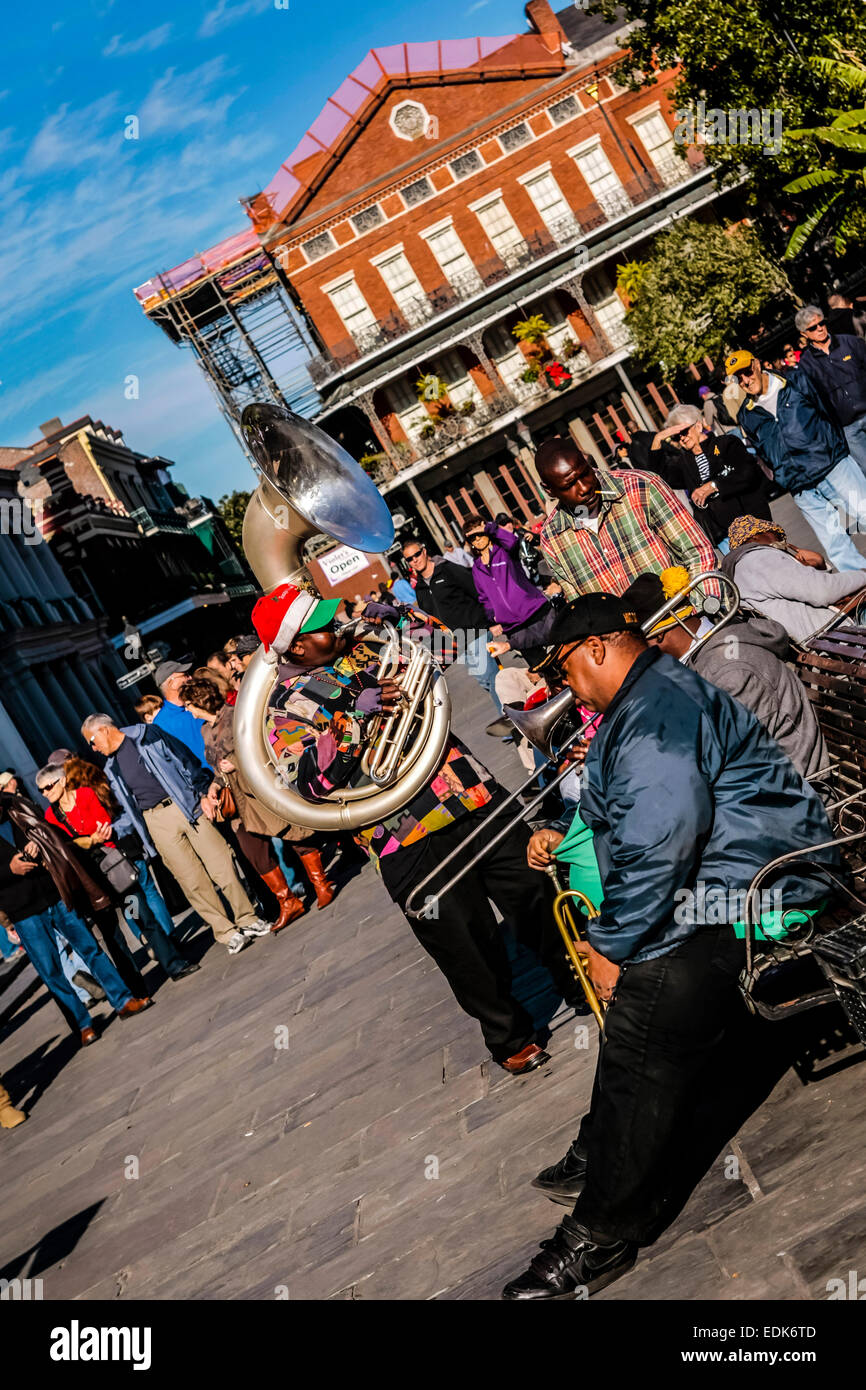New orleans jazz band hi-res stock photography and images - Alamy