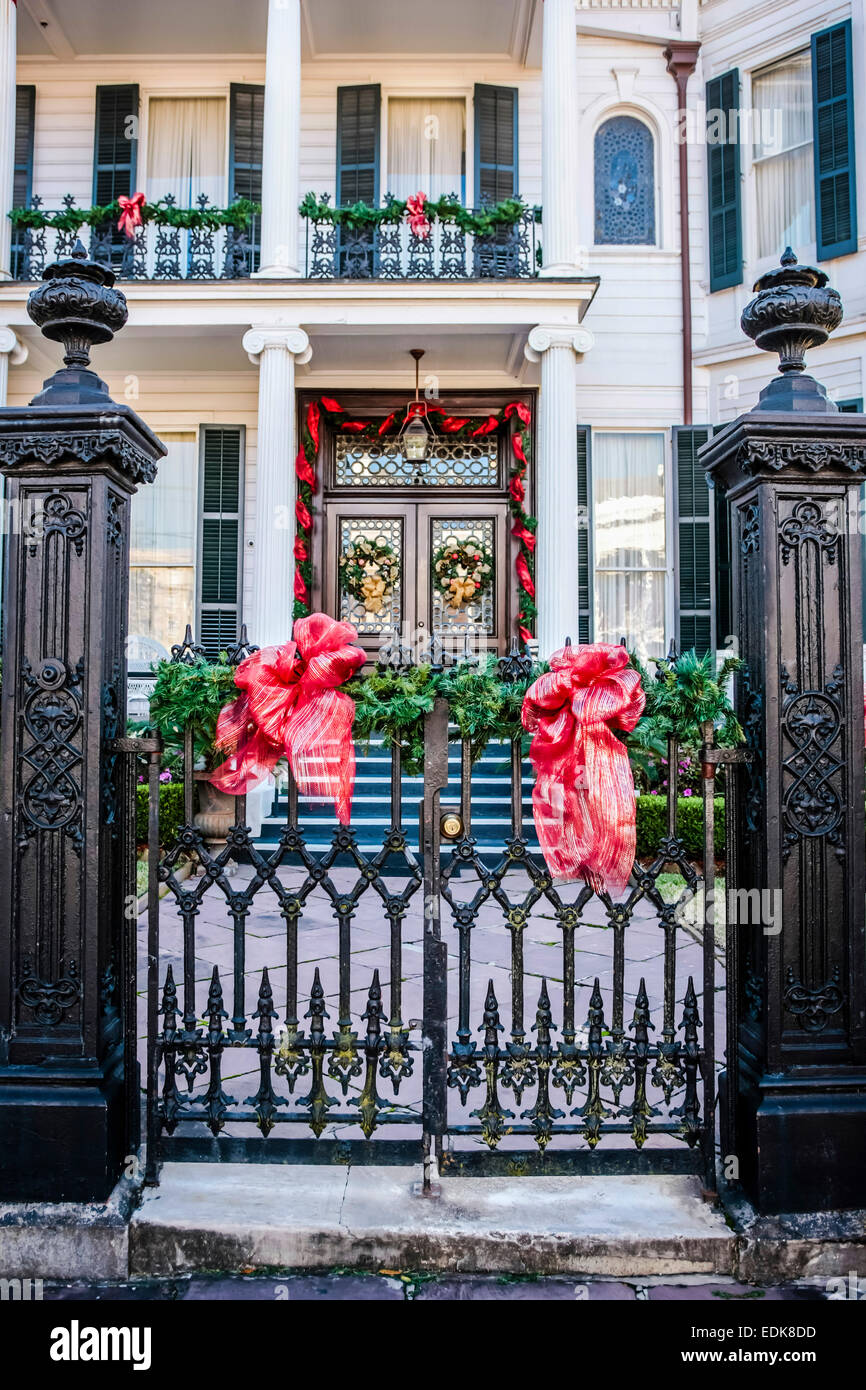 The GilmourParker House in the Garden District of New Orleans LA Stock Photo Alamy