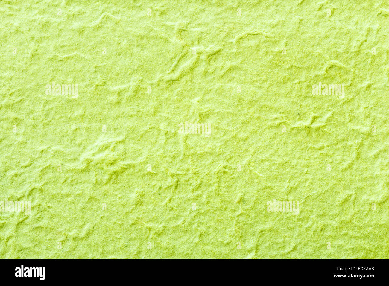 The texture of green color mulberry paper Stock Photo