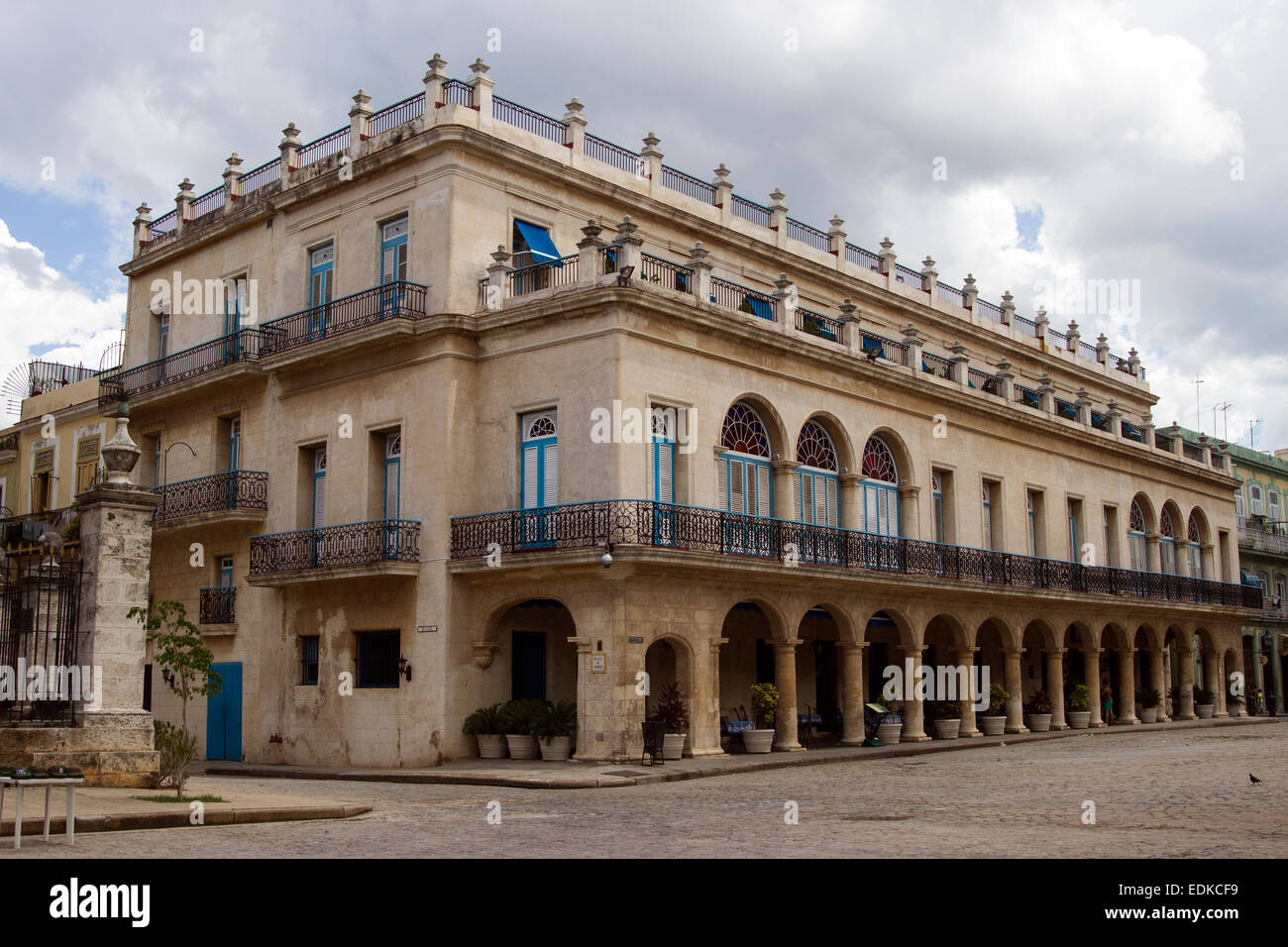 Plaza de Armas, Havana Cuba Stock Photo
