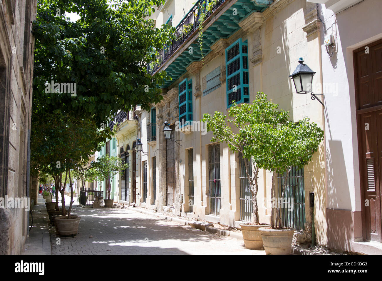 Beautiful Havana Architecture Stock Photo