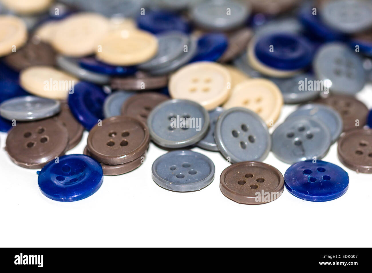 Assortment of buttons. Clothes Buttons Stock Photo Alamy