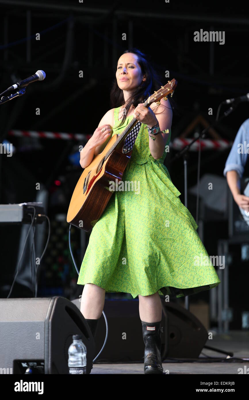 Hop Farm Music Festival 2014 - Day 2 - Performances - Nerina Pallot ...