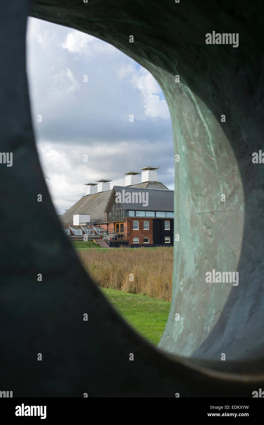 Snape Maltings concert Hall Suffolk UK Stock Photo