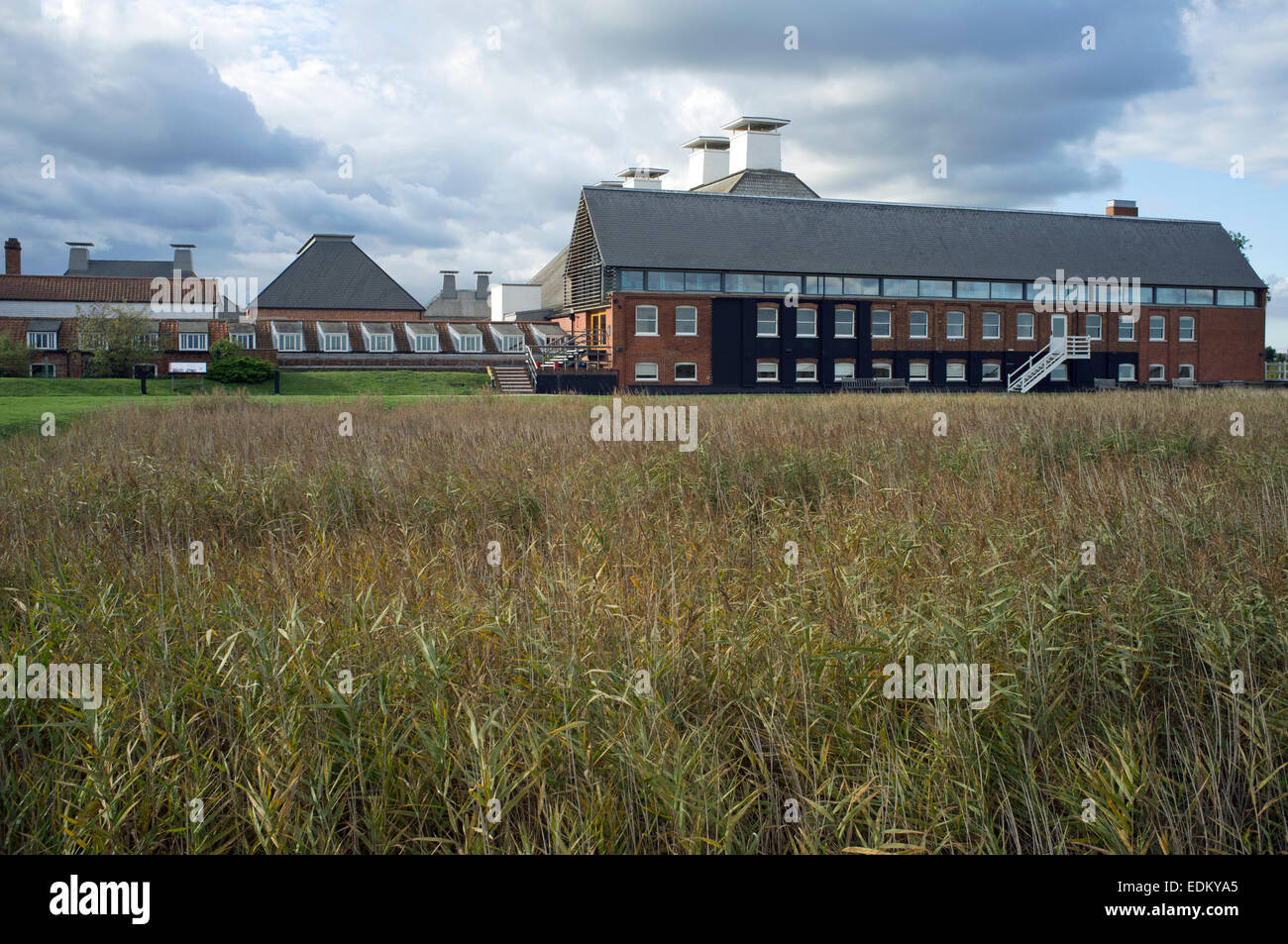 Snape Maltings concert Hall Suffolk UK Stock Photo