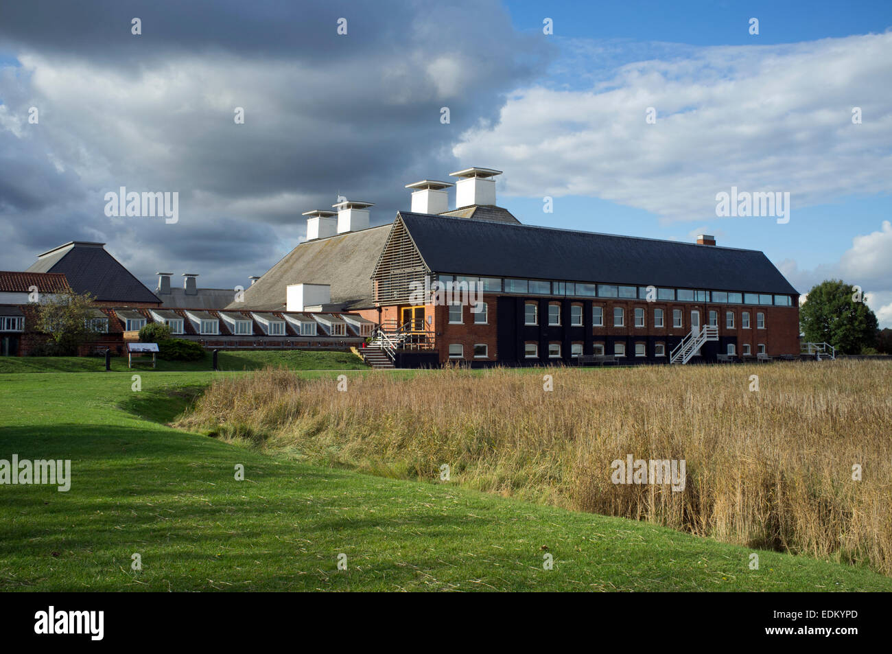 Snape Maltings concert Hall Suffolk UK Stock Photo