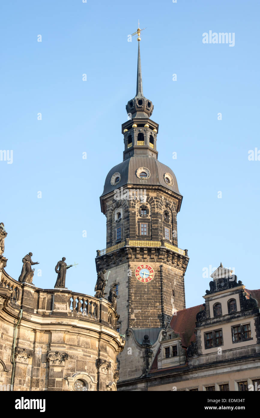 Historic Buildings in Dresden (Saxony Stock Photo Alamy