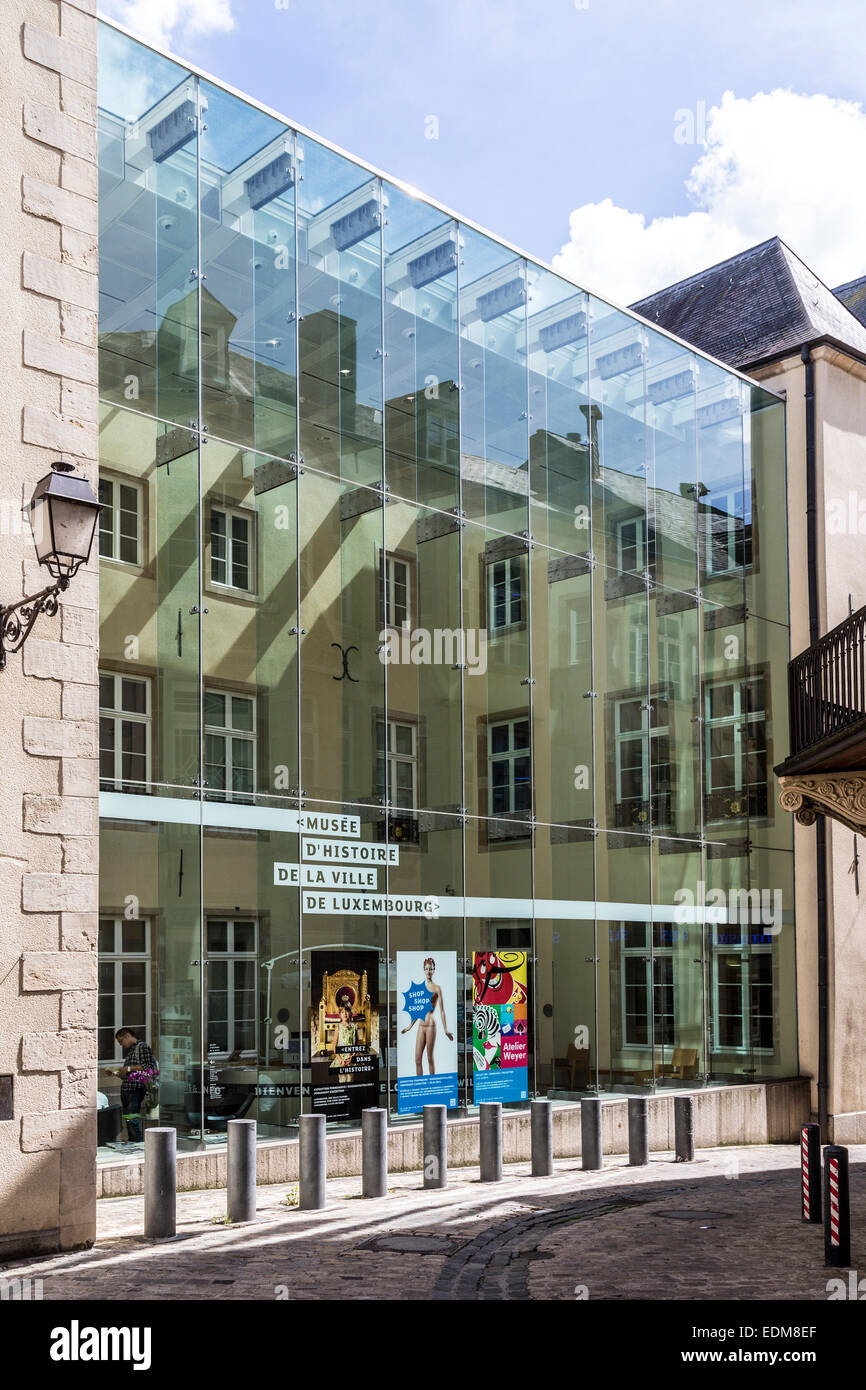 History museum, Luxembourg Stock Photo Alamy