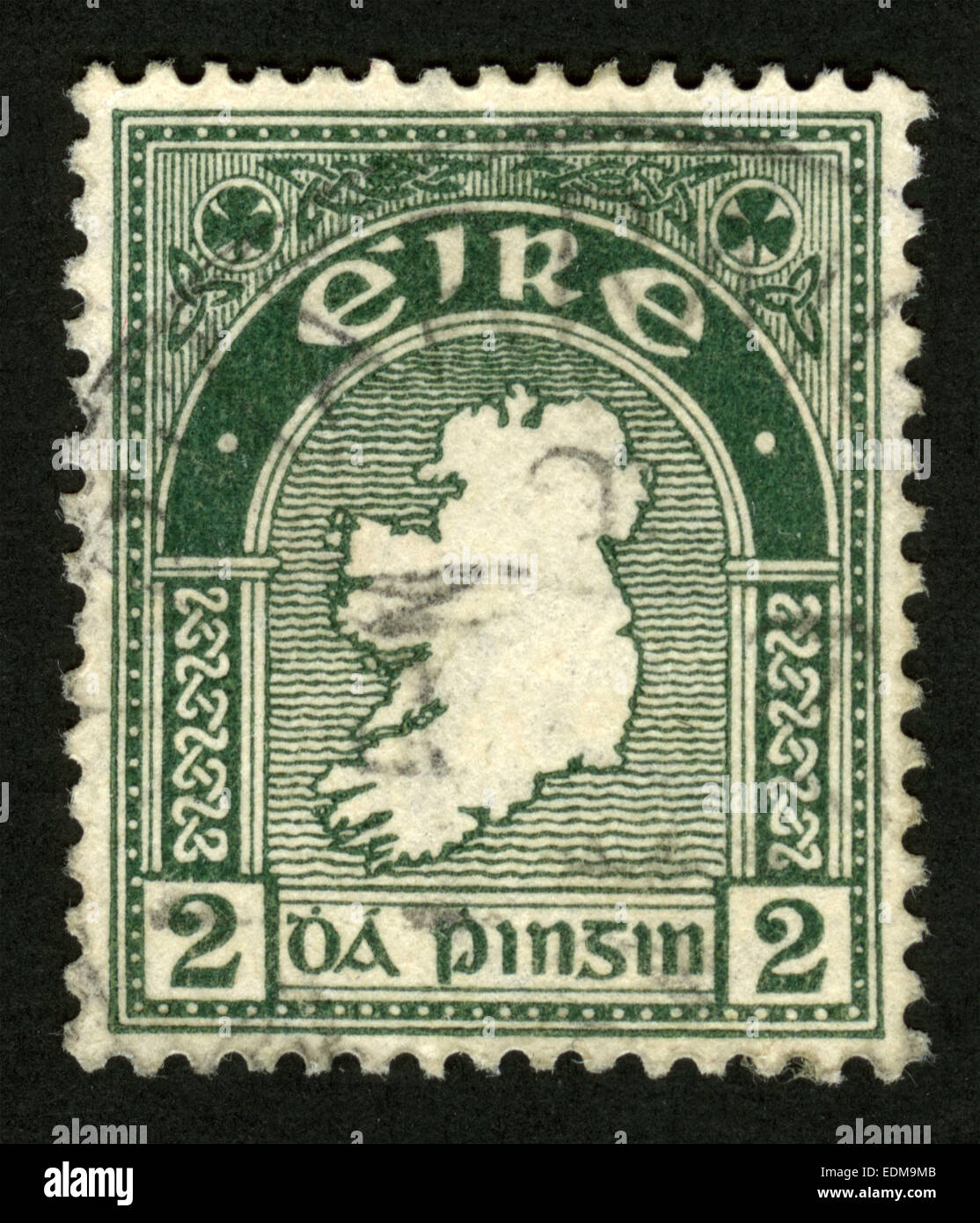 Ireland, postage stamp Stock Photo Alamy