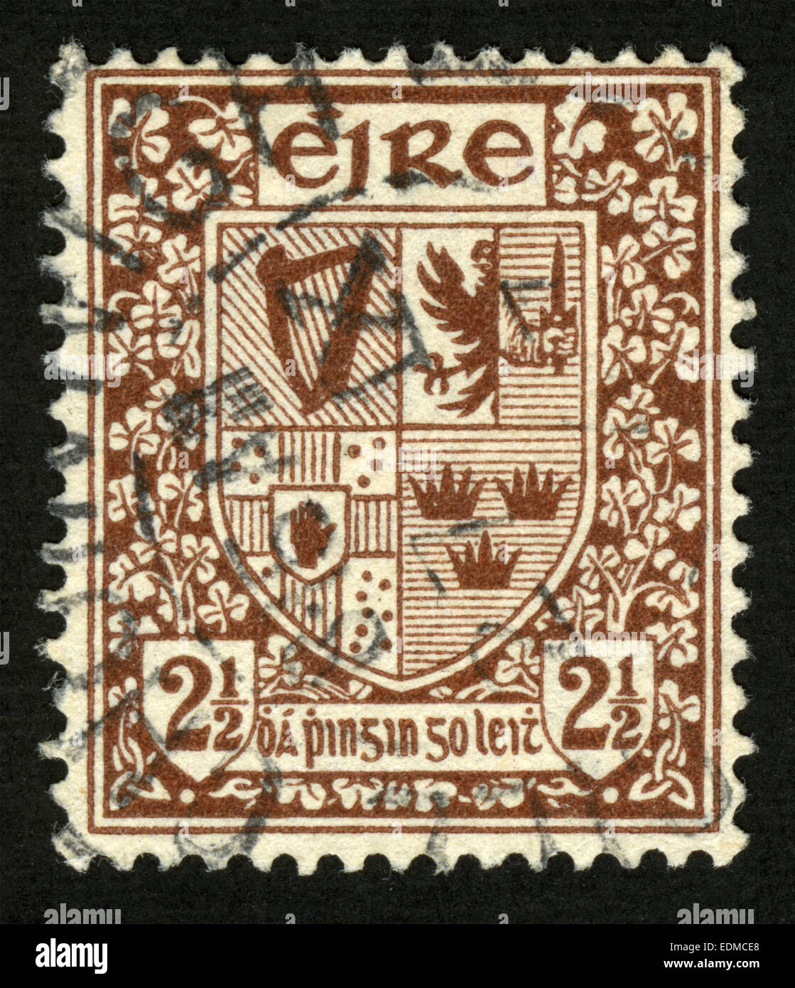 Ireland, postage stamp Stock Photo Alamy