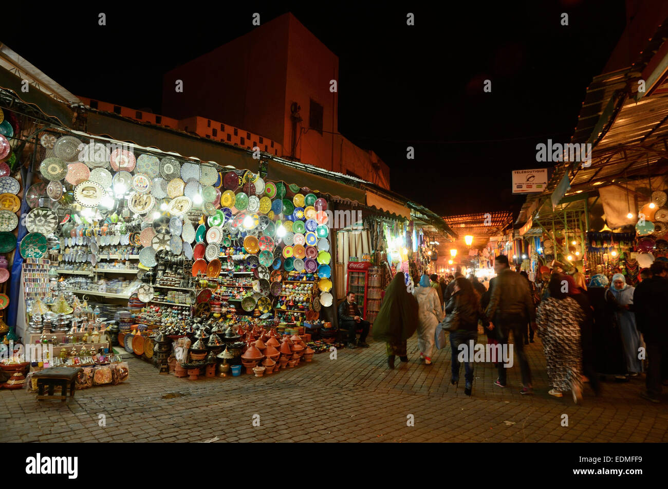 shopping in Marrakech Stock Photo - Alamy