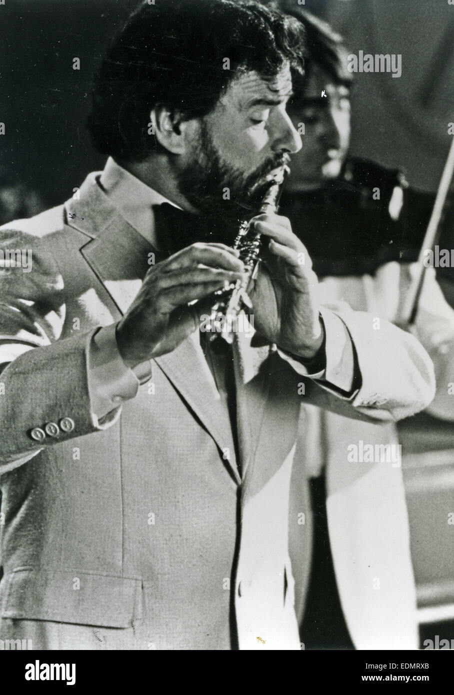 JAMES GALWAY Promotional photo of Irish flutist about 1970 Stock Photo