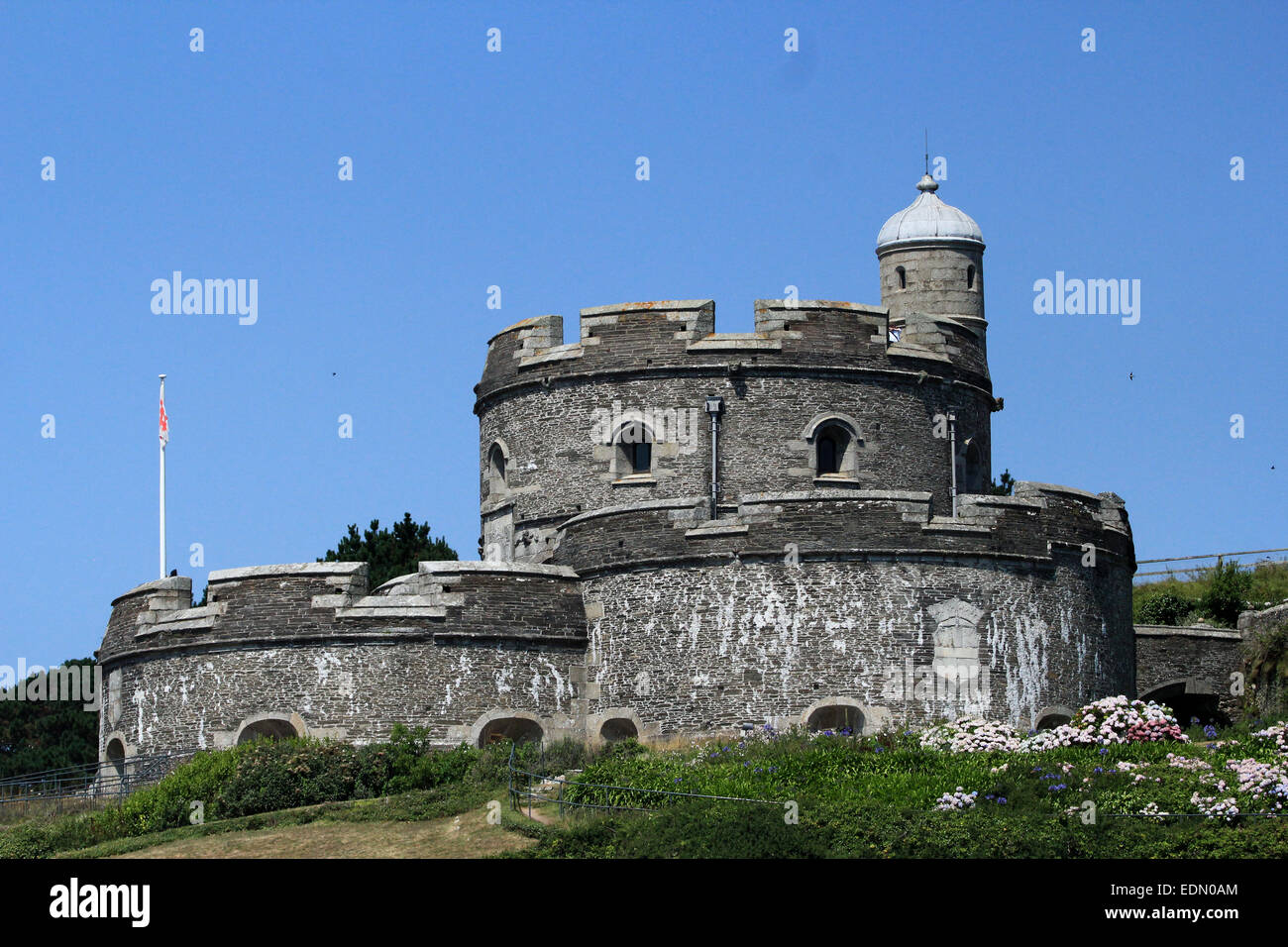 St Mawes Castle, Cornwall, UK Stock Photo