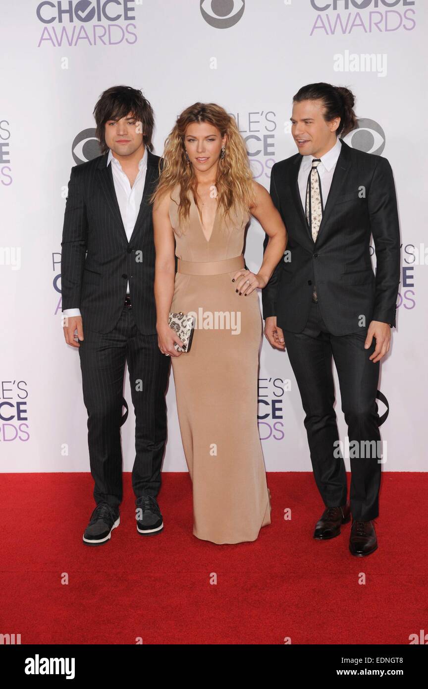 Los Angeles, CA, USA. 7th Jan, 2015. Neil Perry, Kimberly Perry, Reid ...