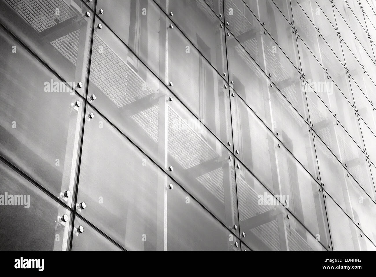Modern architecture in black and white Stock Photo - Alamy