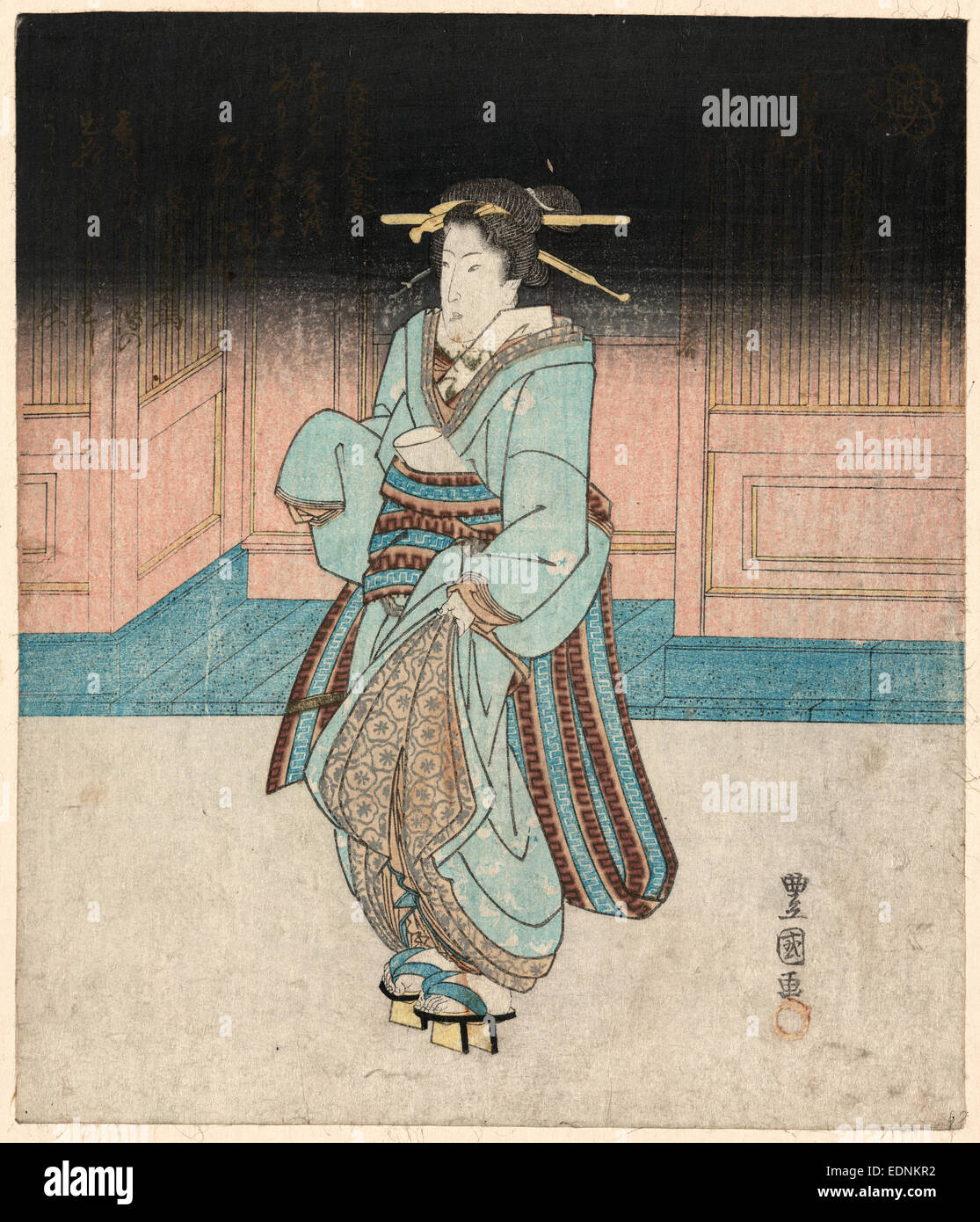 写実画ヨアンナ・ティウニン【雪の街角】油彩画 雪解けのように》油絵 油彩画 海 風景画 直径20cm（昨日も今日も