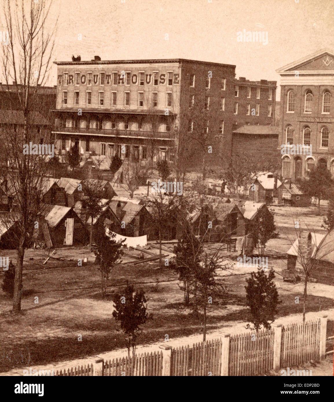 Trout House and Masonic Hall, Marrietta St., Atlanta, Ga., USA, US