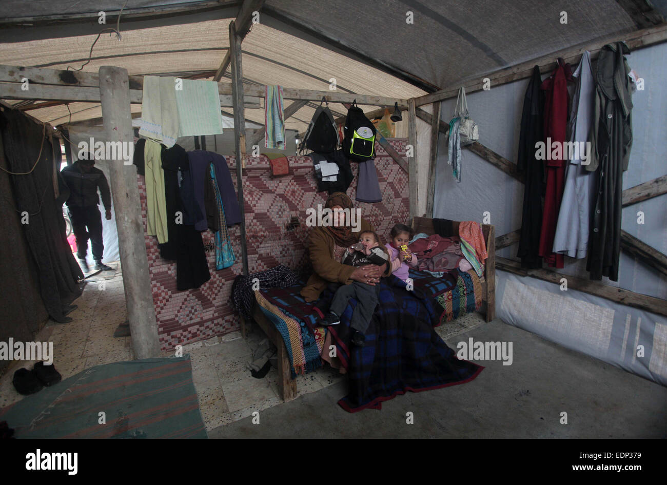 Jan. 8, 2015 - Gaza City, Gaza Strip, Palestinian Territory - A ...