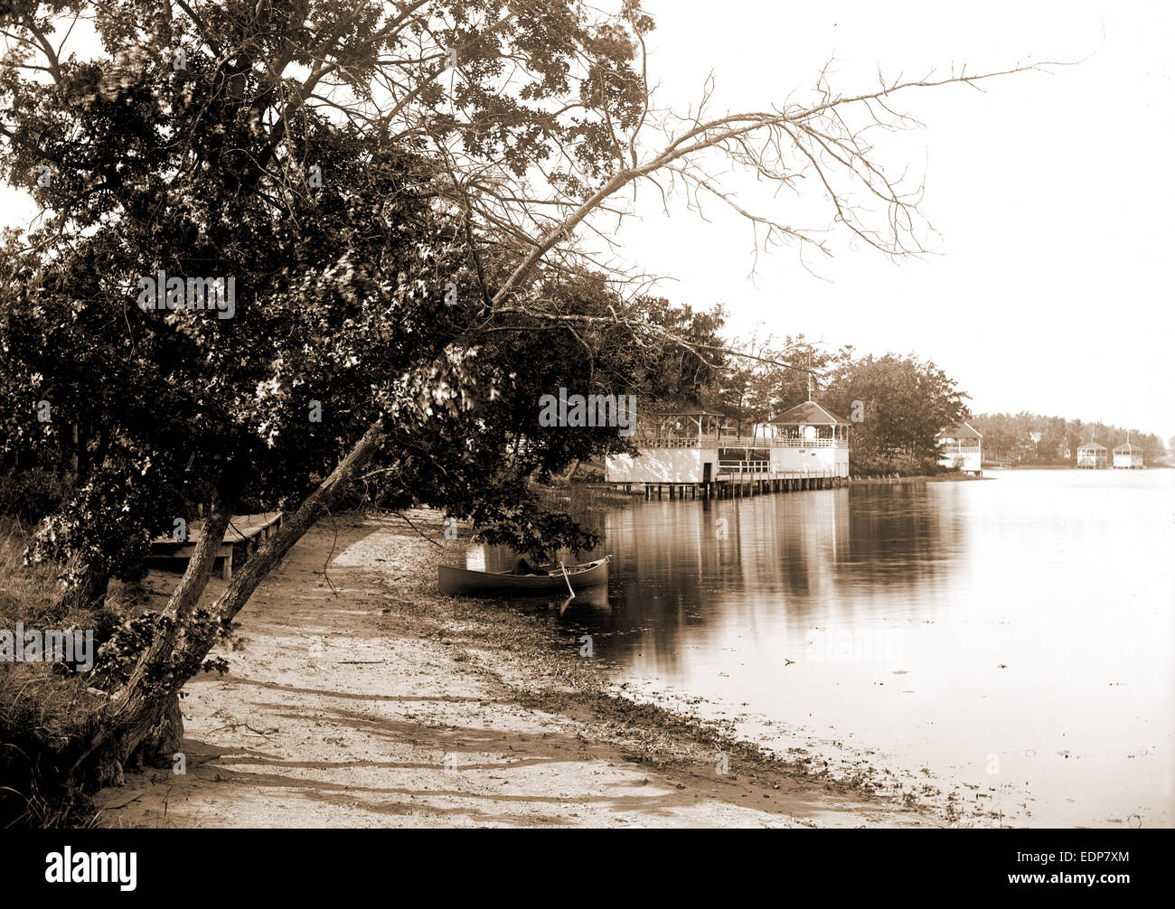 Landing at Assembly Hotel No. 2, Lake Orion, Mich, Assembly Hotel No. 2