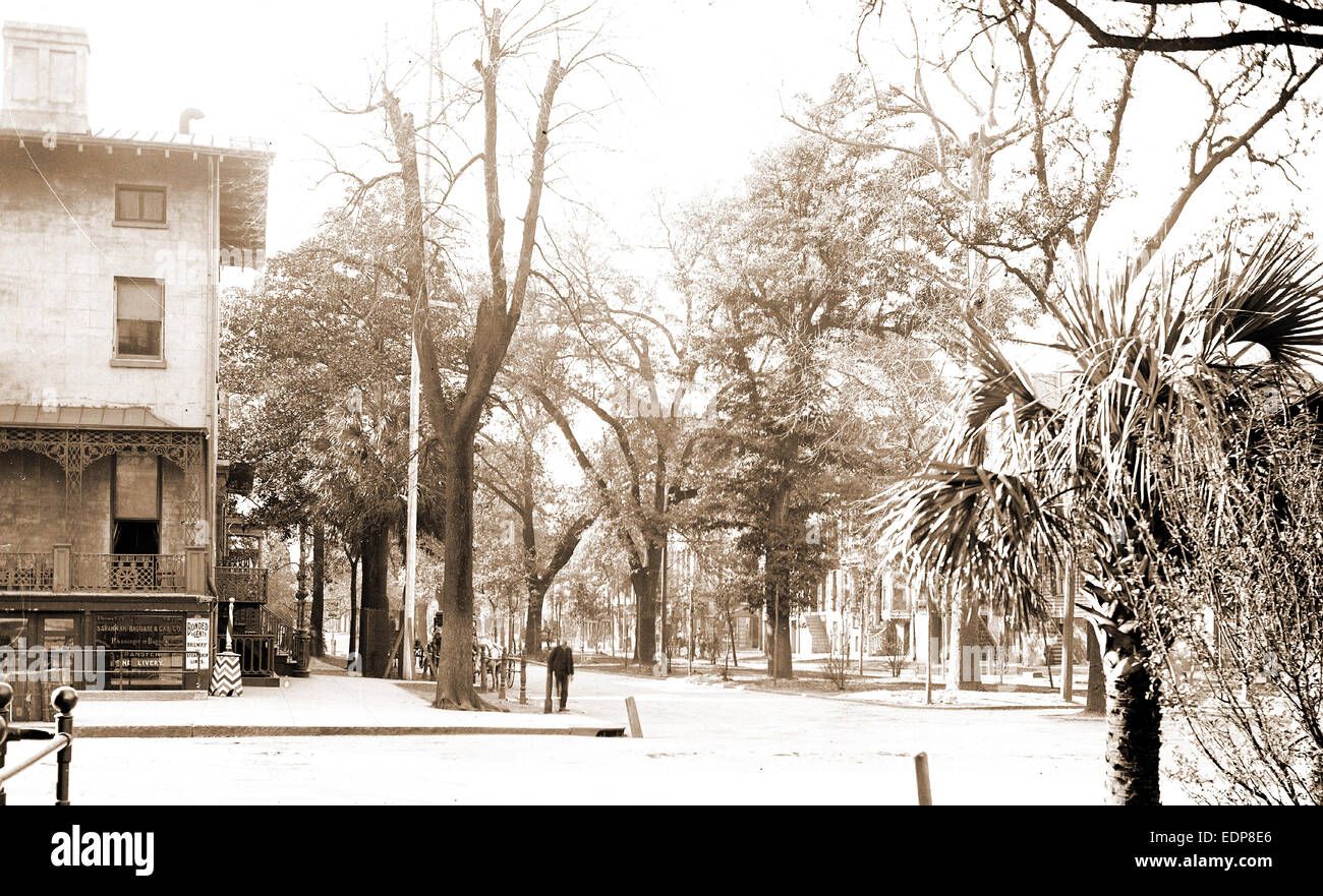 Liberty St, Savannah, Ga, Streets, United States, Savannah