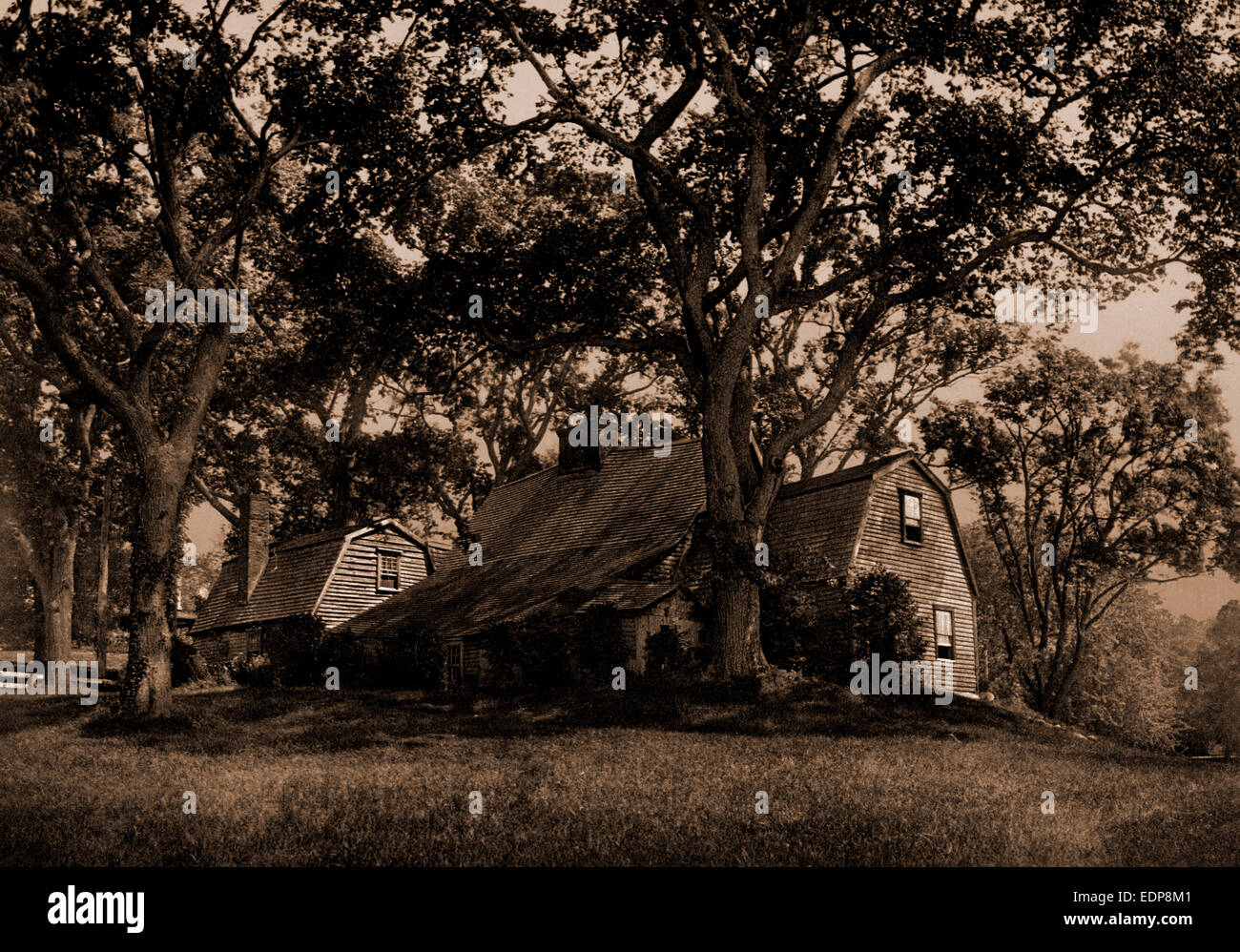 The Old Fairbanks House, Dedham, Massachusetts, Dwellings, United