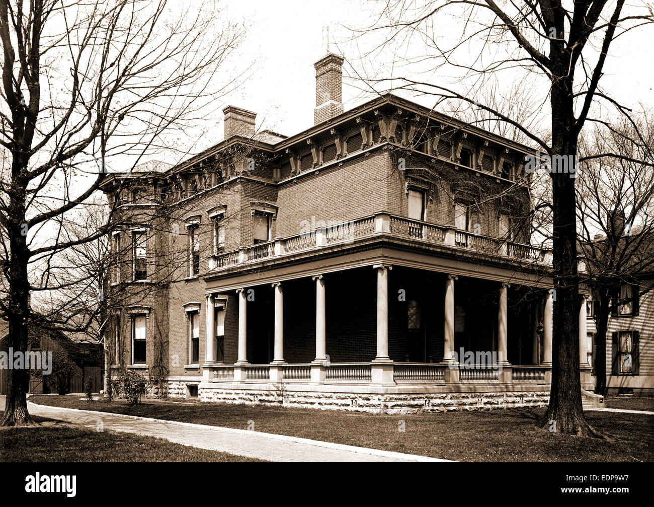 President Harrison House, North Delaware Street,Indianapolis, Ind