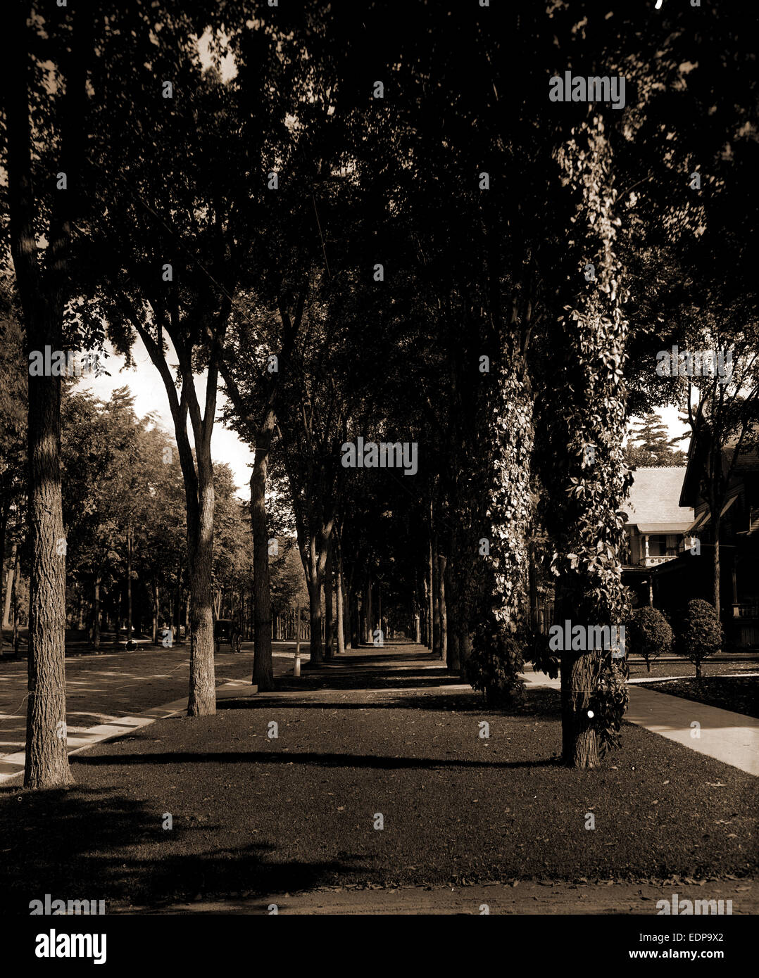 North Broadway, Saratoga, N.Y, Streets, United States, New York (State