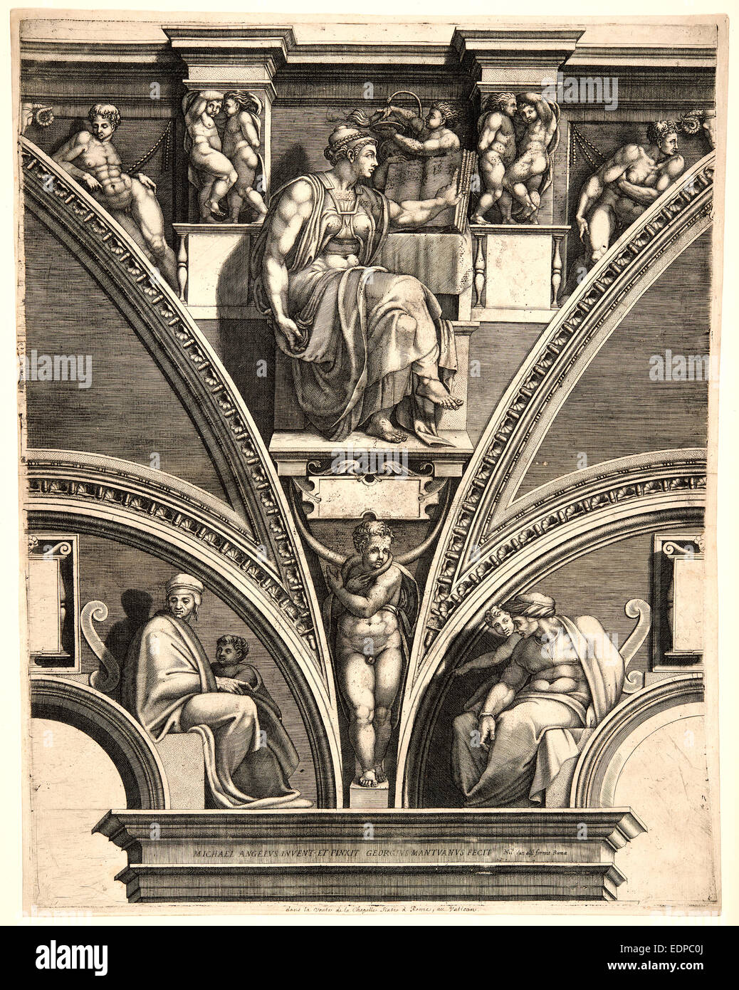 Ghisi (Italian, 15201582) after Michelangelo Buonarroti