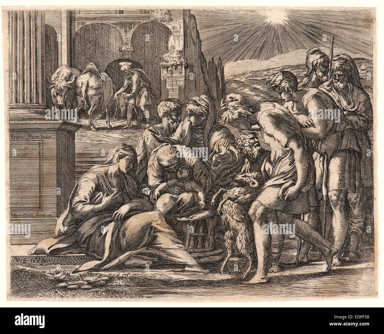 Mauro Oddi (Italian, 16391702) after Parmigianino (aka Francesco