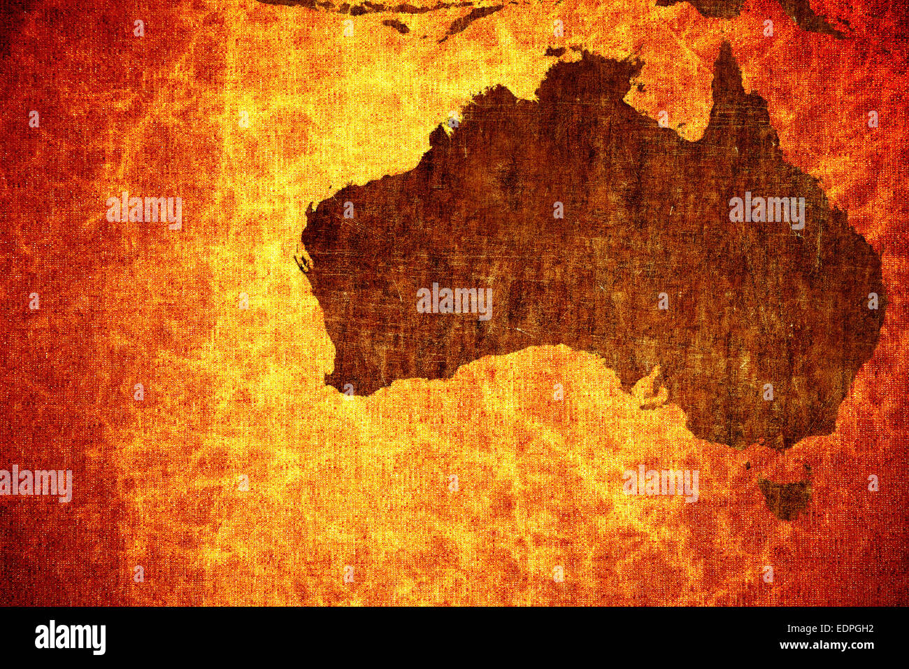 Australia map antique hi-res stock photography and images - Alamy