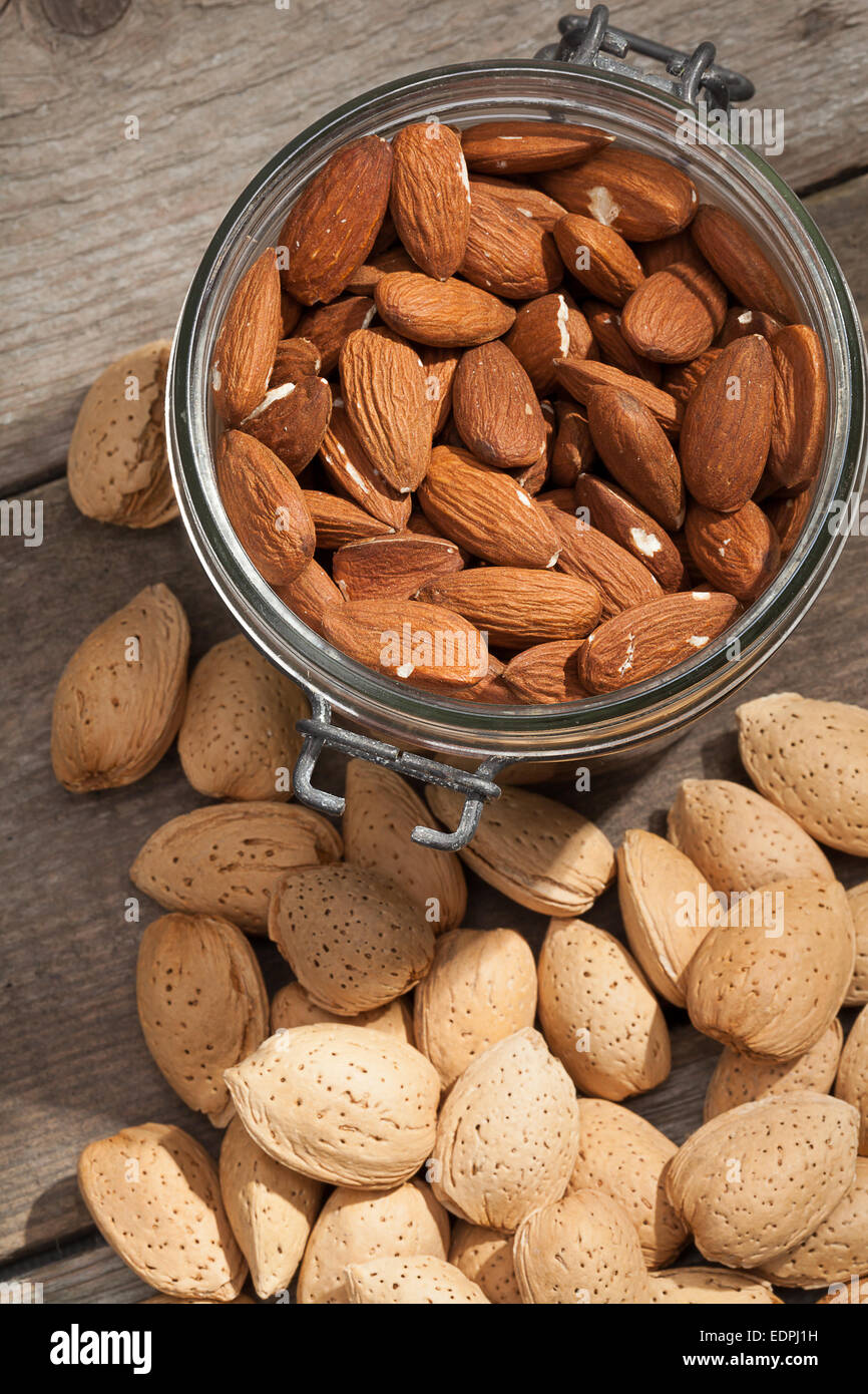 Almond shells hi-res stock photography and images - Alamy