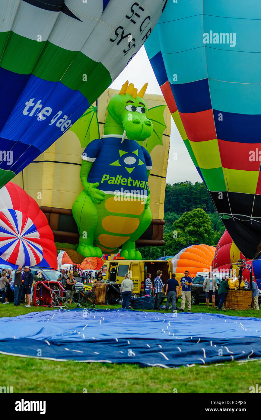 Bristol Balloon Fiesta 2014 Stock Photo