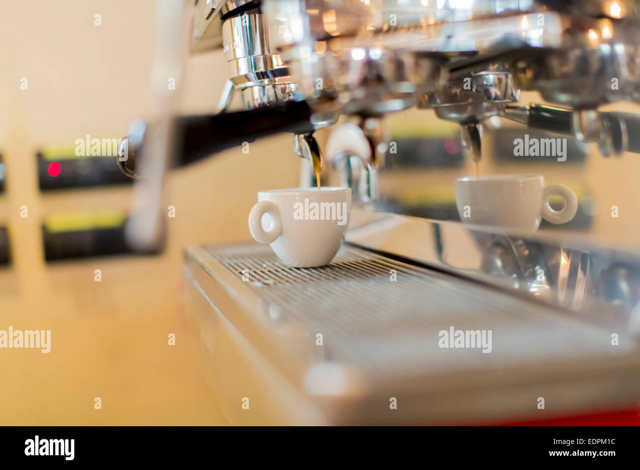 Professional coffee machine Stock Photo Alamy